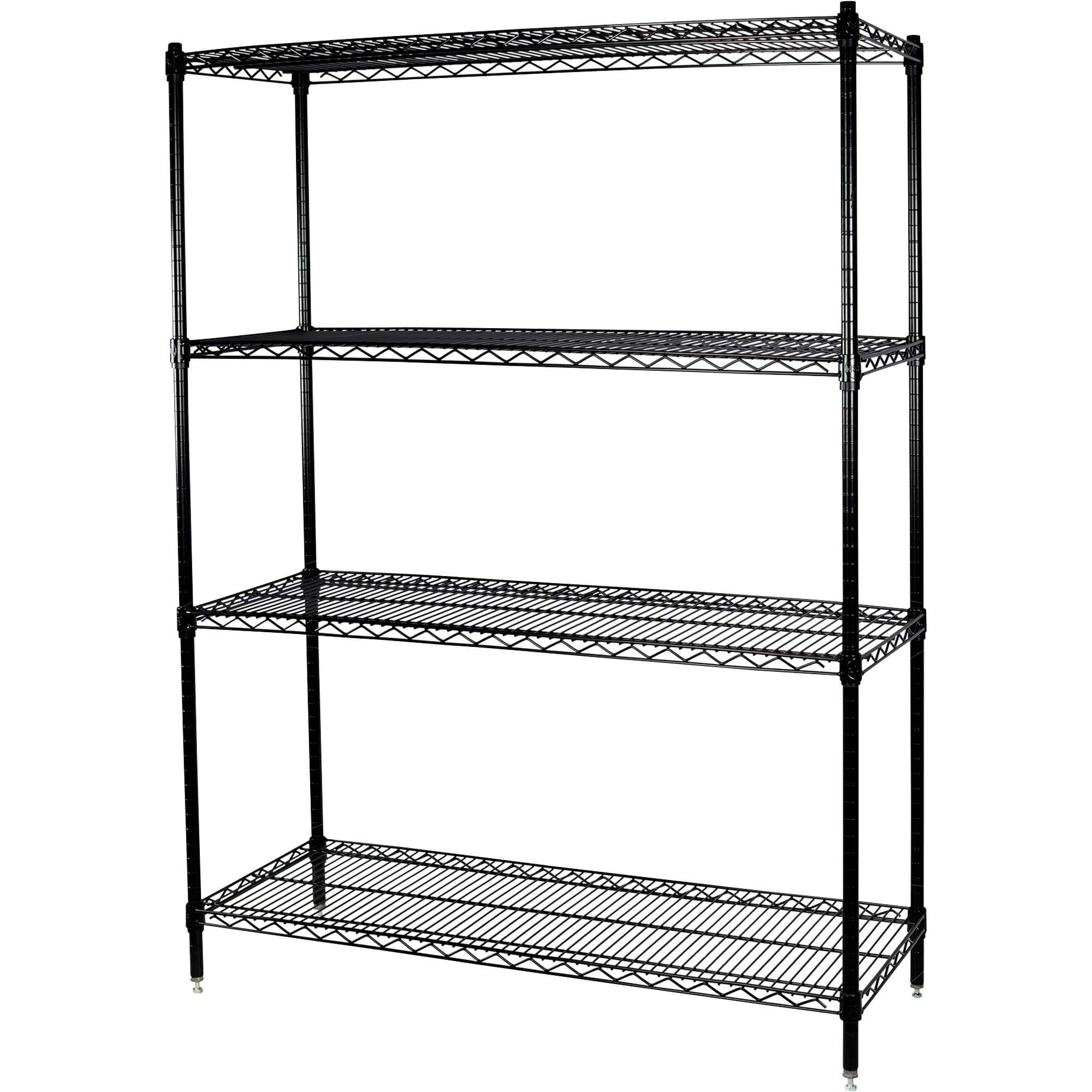 Strongway HeavyDuty Wire Shelving Unit, 5 Shelves, 4000Lb. Capacity